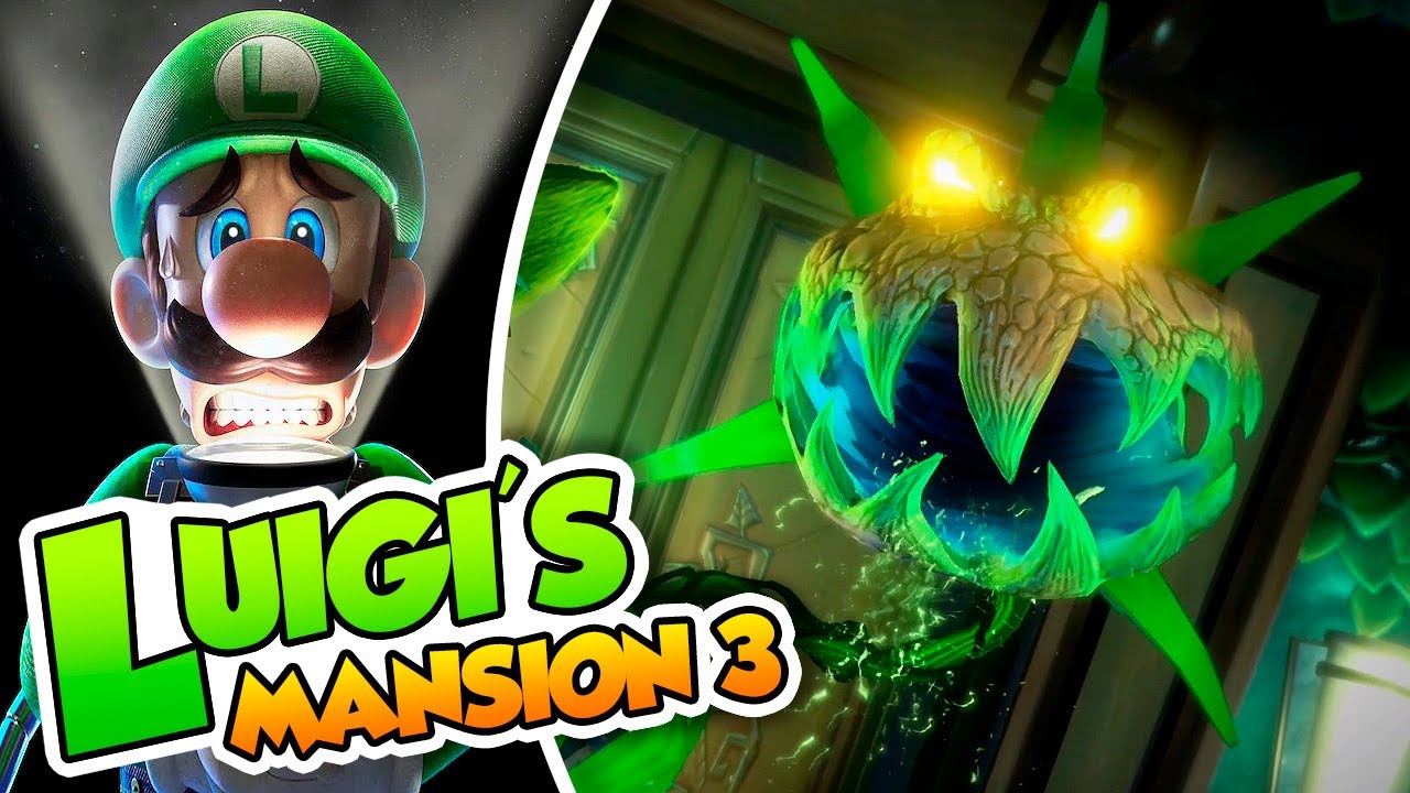 ¡La planta carnívora! - #09 - Luigi's Mansion 3 (Switch) Dsimphony y Naishys