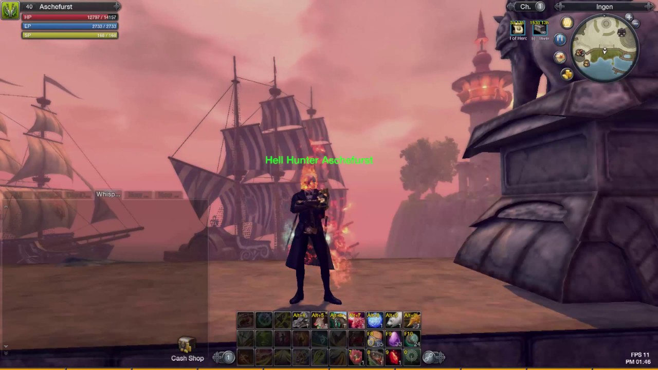 RaiderZ NA Crawler - Final End Update Gear - Aschefurst - 1.Day before Shutdown all Servers