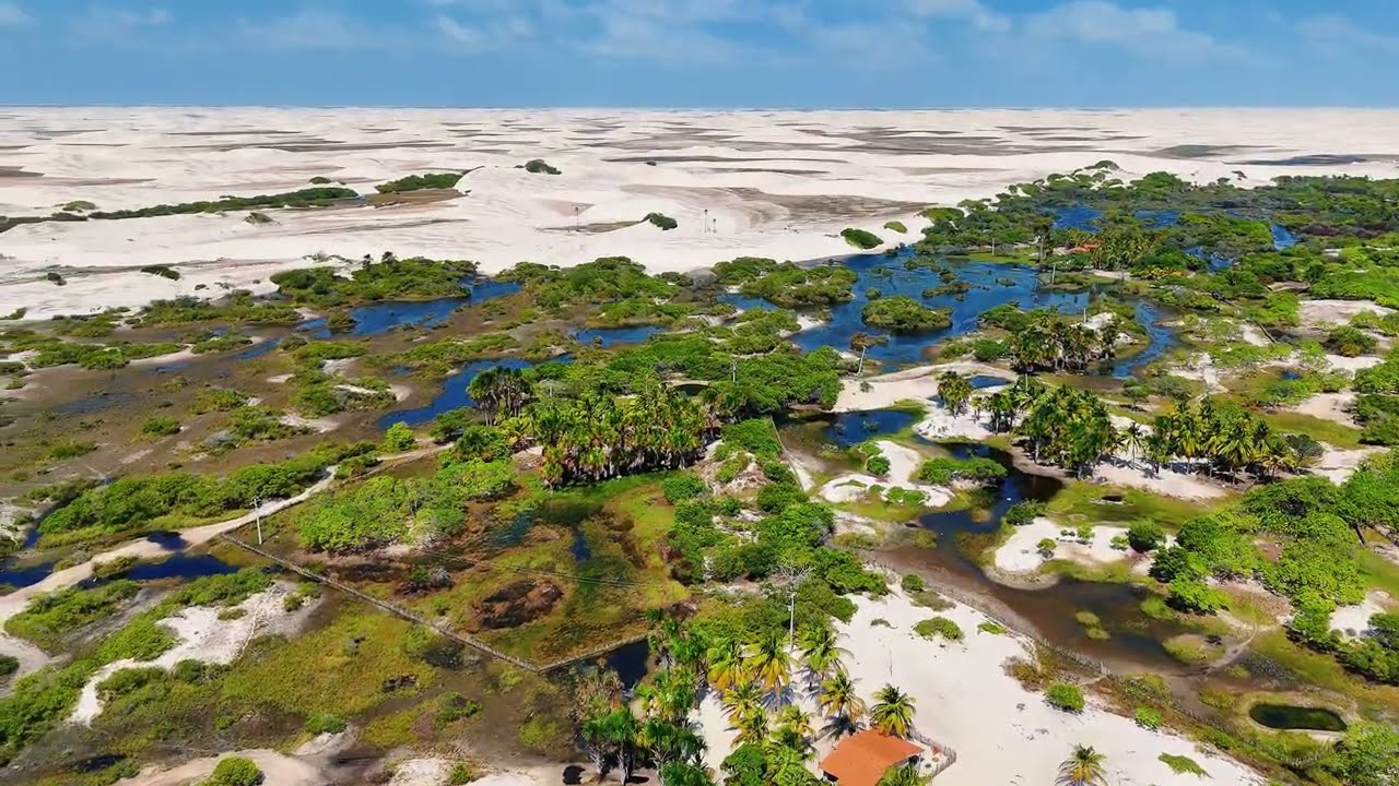Santo Amaro Aéreo — Comunidade Rancharia em Perspectiva Período de Lagoas Secas - Dez. 2025