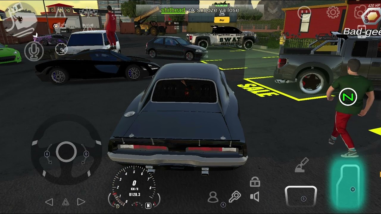 Car Parking Multiplayer: I drove my new Dodge