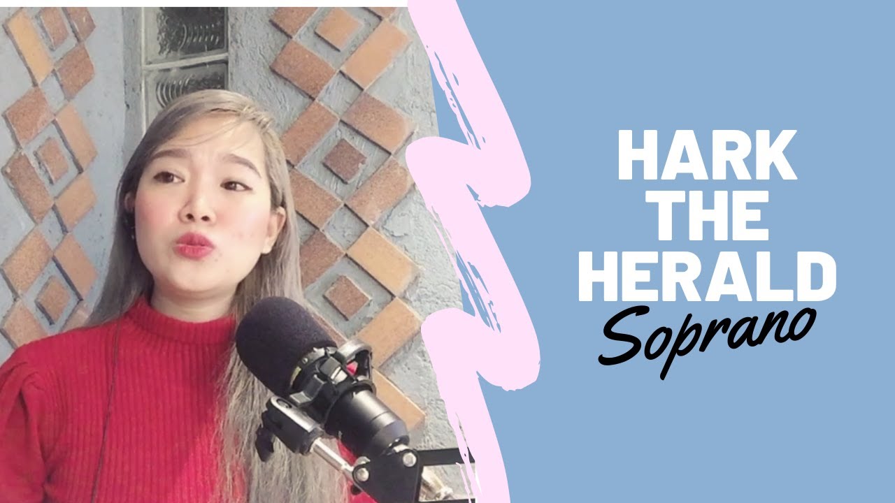 How to sing Hark the Herald Angel Sing Pentatonix | Soprano