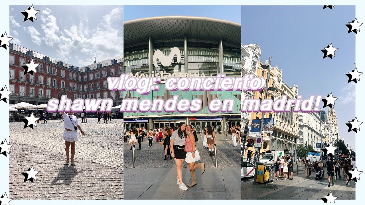 VLOG: VAMOS A MADRID A VER A SHAWN MENDES! II pauli :)