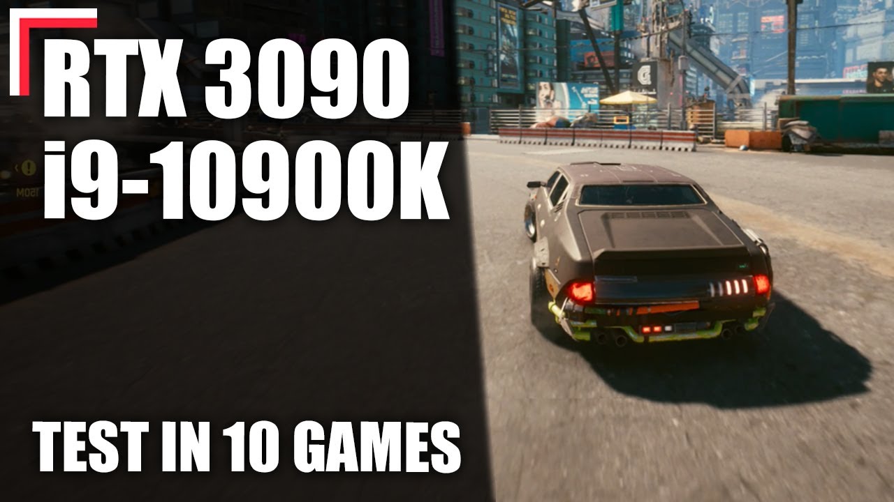 Intel i9 10900K + RTX 3090 &mdash; Test in 10 Games! [1080p, 1440p, 4K]