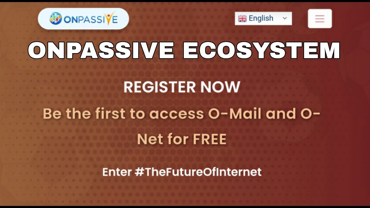 Onpassive Ecosystem | How to enter Onpassive Ecosystem for All | #onpassive |