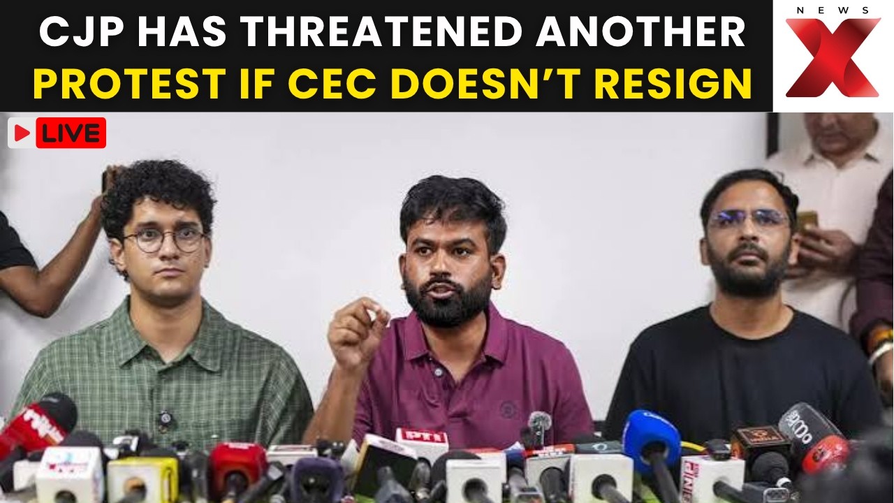 CJP vs CEC Gyanesh Kumar LIVE : 48-Hour Resignation Ultimatum, Jantar Mantar Protest Threat | NewsX