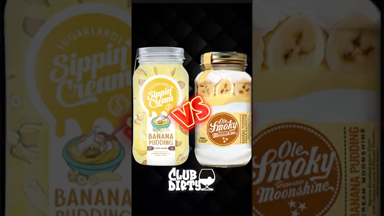 Банановый пудинг Ole Smoky против бананового пудинга Sugarland Shine