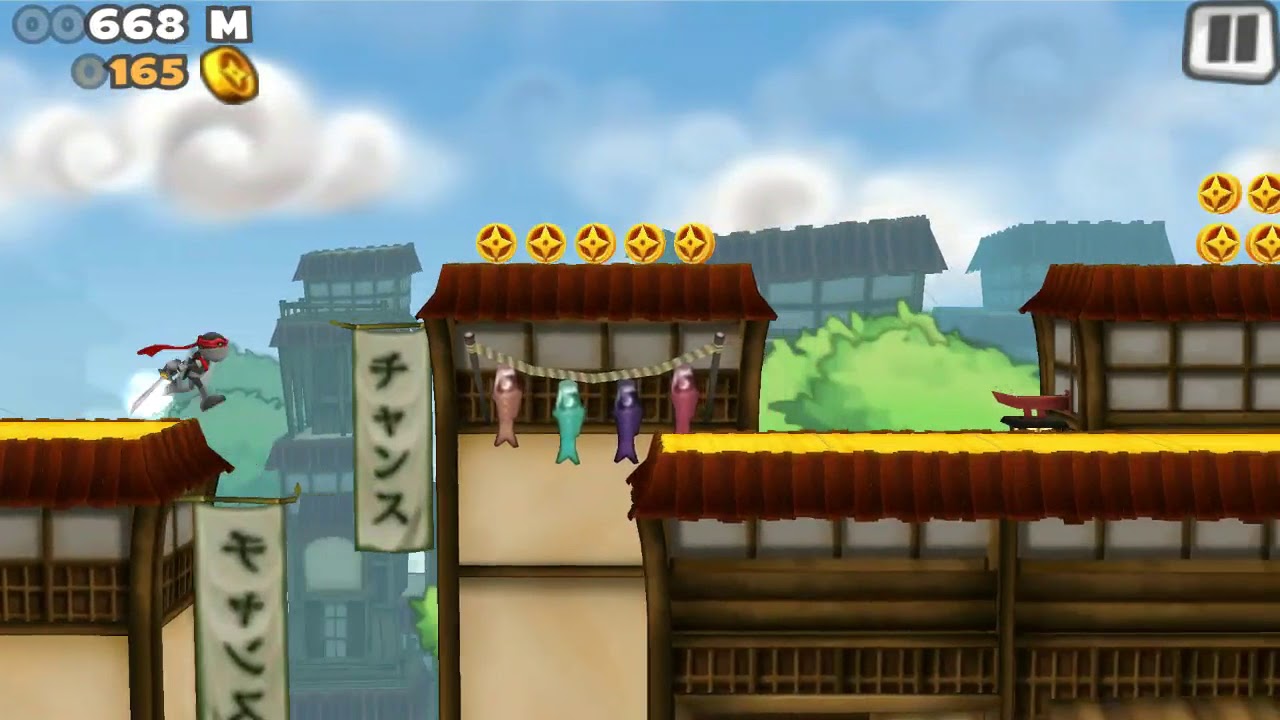 NinJump Rooftop Gameplay Android
