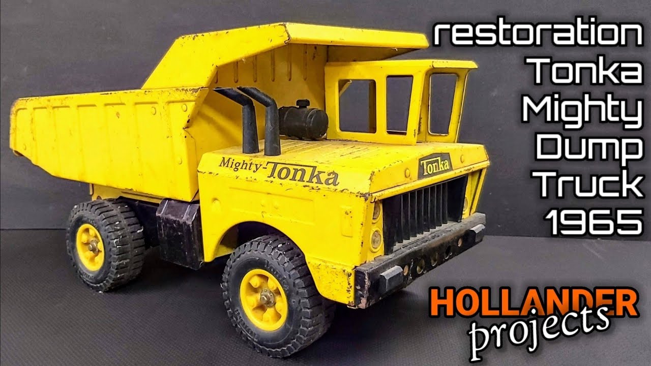 1965 Mighty Tonka Dump Truck restoration