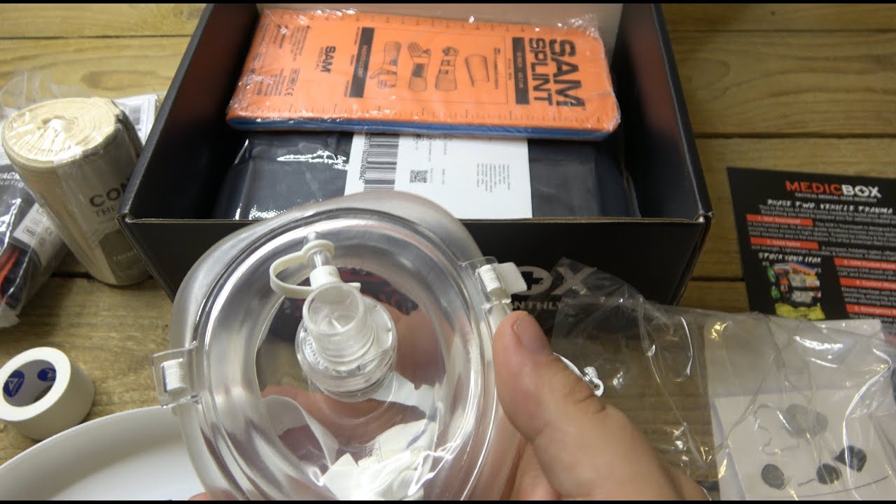 MEDIC BOX : (October 2024) Box #6 - Vehicle Trauma Kit...