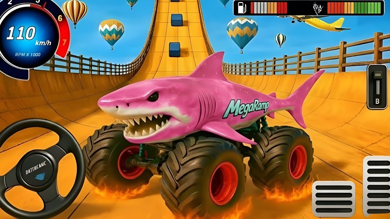 Impossible Monster Truck Ramp Challenge 🚛🔥 | Insane Jumps & Brutal Crashes Gameplay