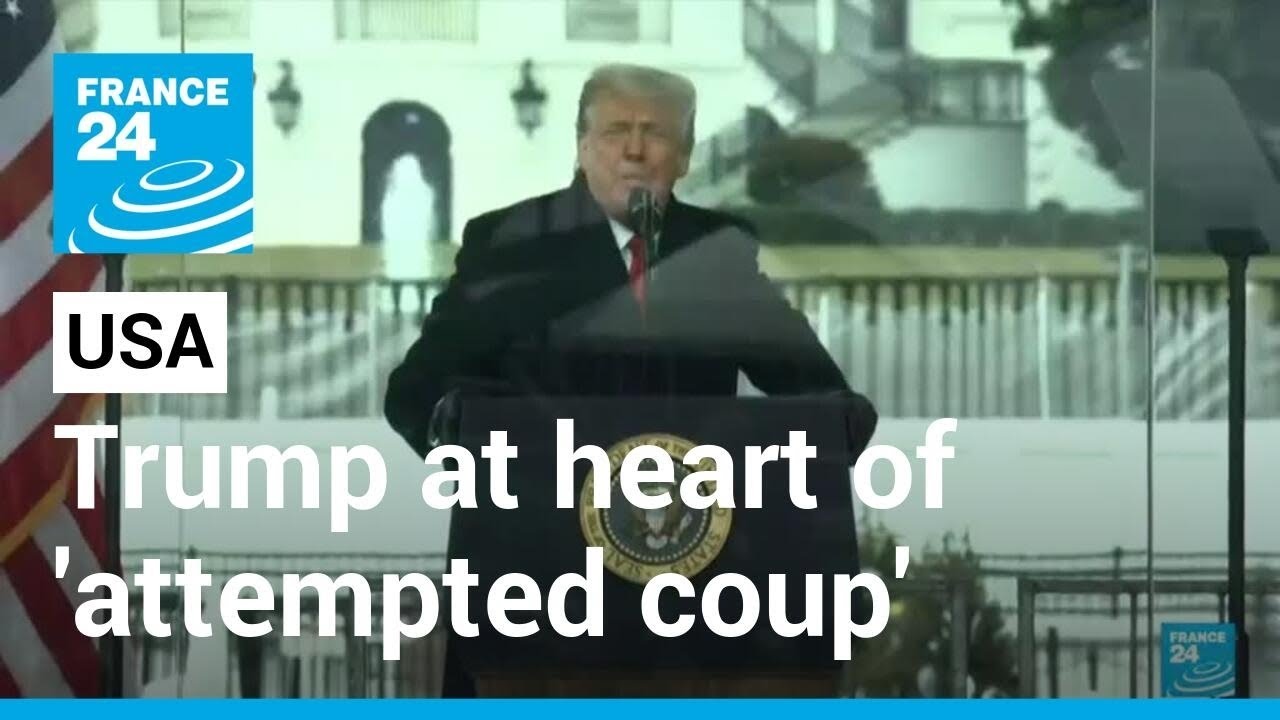 US Capitol riot probe puts Trump at heart of 'attempted coup' &bull; FRANCE 24 English