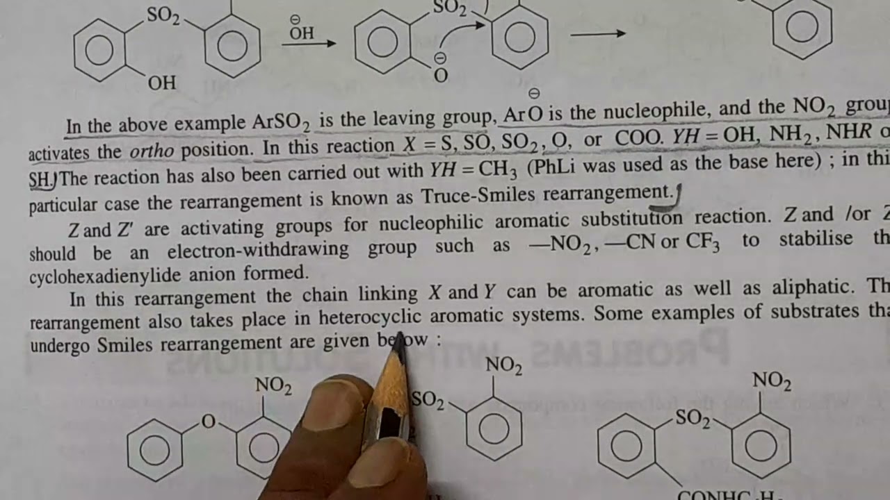 Smiles Rearrangement with Mechanism
