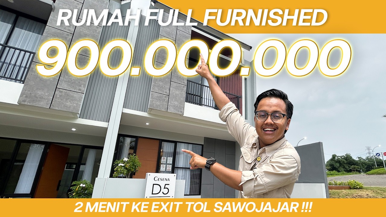 RUMAH FULL FURNISHED KOTA MALANG CUMAN 900 JUTA?!! | Riview HakimProperty