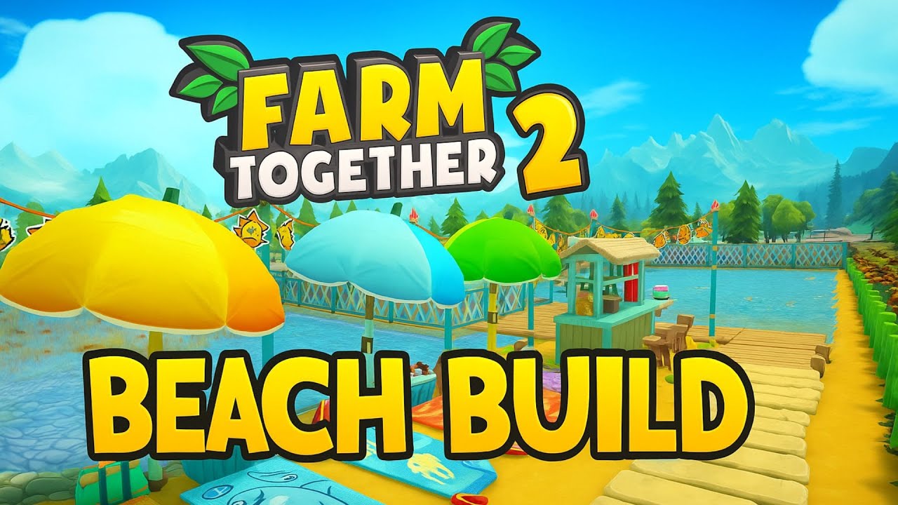 Farm Together 2 Beach Build | Великолепный дизайн расслабляющей фермы