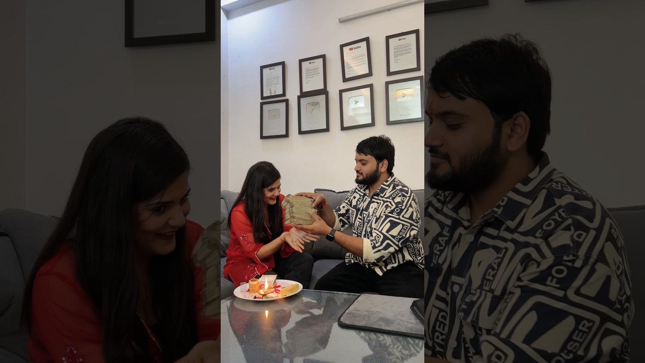 Rakshabandhan 🥰 #iamnitin #themridul #nitinmridul #pragati