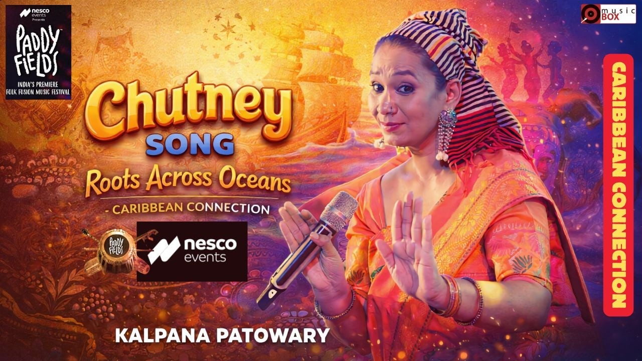 Chutney Song | Caribbean Connection | Paddy Fields Folk Fusion Music Festival 🎵 Kalpana Patowary