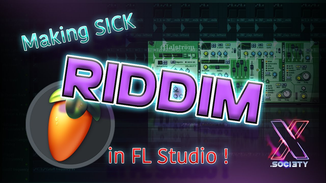 Making SICK Riddim in FL Studio !