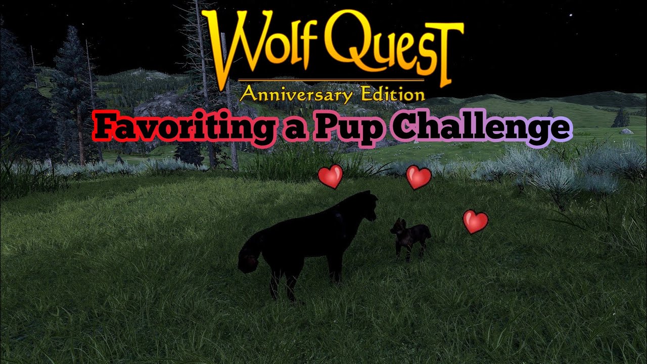 Favoriting a Pup in WolfQuest?