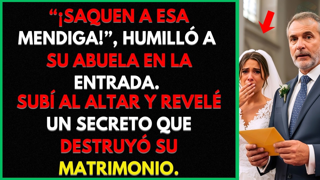 Mi Hija Negó A Su Abuela En Su Boda Por Vergüenza. Mi Regalo La Hizo Temblar