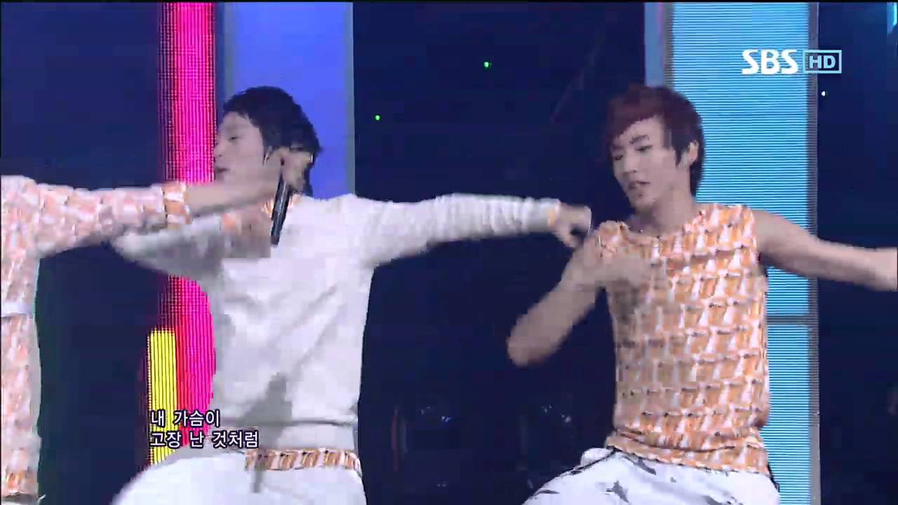 B.A.P [CRASH] @SBS Inkigayo популярная песня 20120902