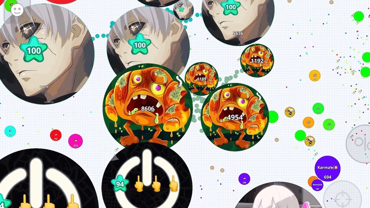 SOLO ENDS WHEN I DIE!! 🥐 (AGAR.IO MOBILE)