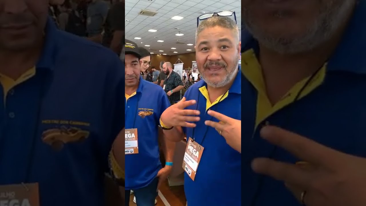 Elias de Curutuba no Stand do mestre dos carrinhos na Mega feira de Hobbismo em SP