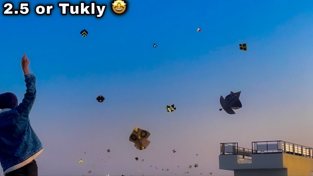 Kite Competition**😱 | 2.5 Tavy or Tukel ouraye 🤩 | Gudy st Patang cut krdi🤣