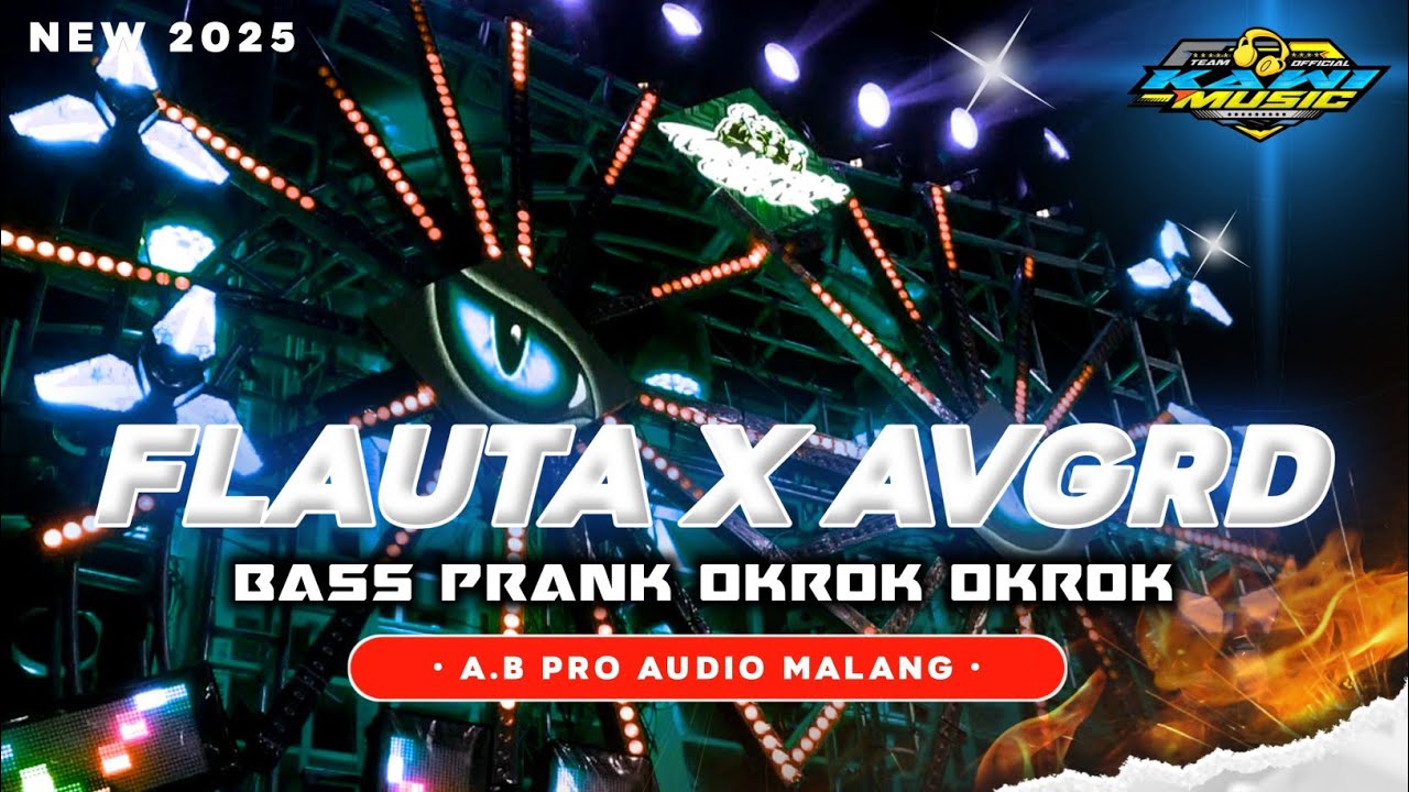 DJ FLAUTA X AVANGARD BASS PRANK OKROK OKROK‼️JINGLE AB PRO AUDIO MALANG