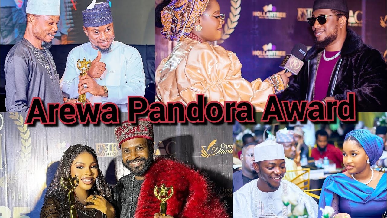 Премия Arewa 2025 Абуджа Пандора, знаменитости Arewa.