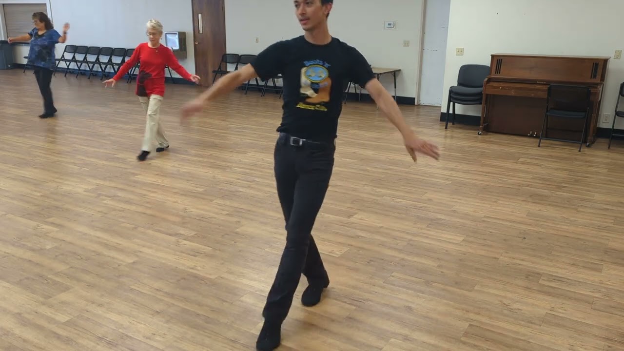 Doors Of Life line dance @ Rohnert Park Senior Center; 18 October 2023