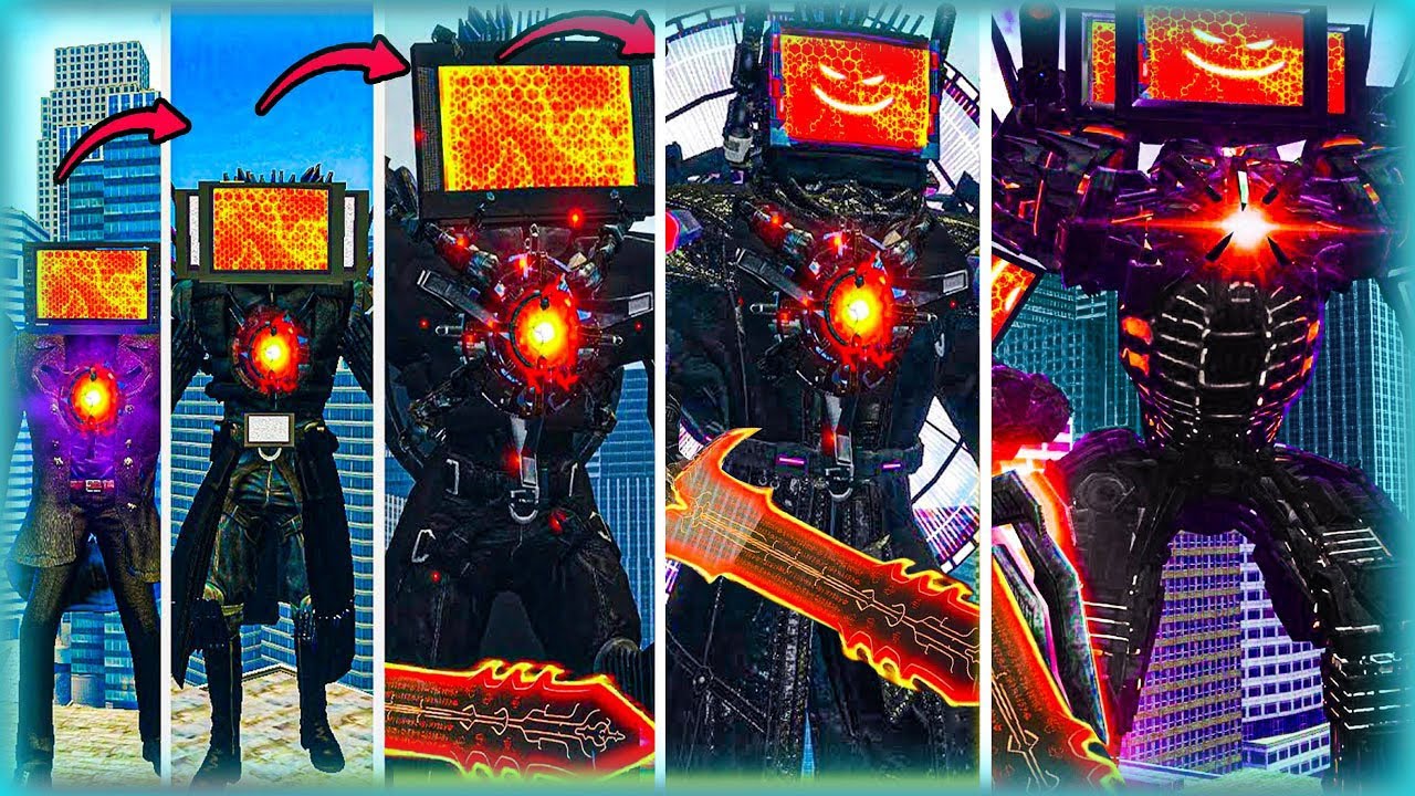 EVOLUTION OF MECHA ASTRO TITAN TV MAN in Garry’s Mod – Skibidi Toilet Battle!