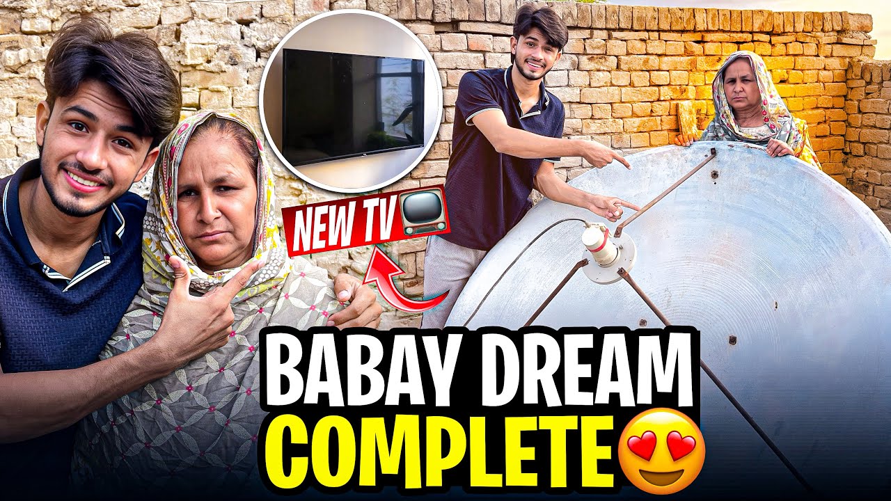 🎉 “Bebay Ka Dream Poora 😱 | New TV Aaya Ghar Mein 📺 | Bebay Full Khush 🤩 | Mohsin khaandaan Vlog”