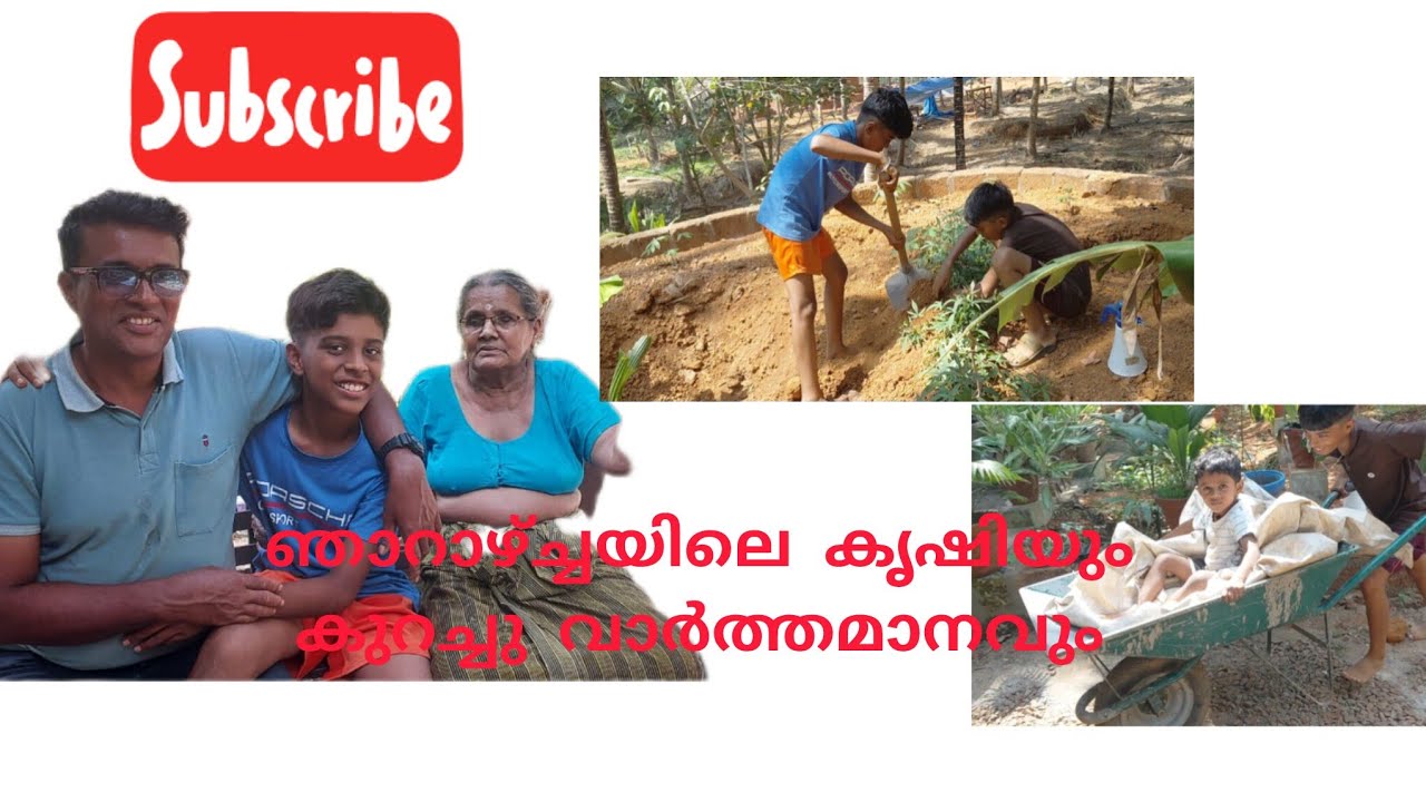 കൃഷിയും കുറച്ചു വിശേഷവും