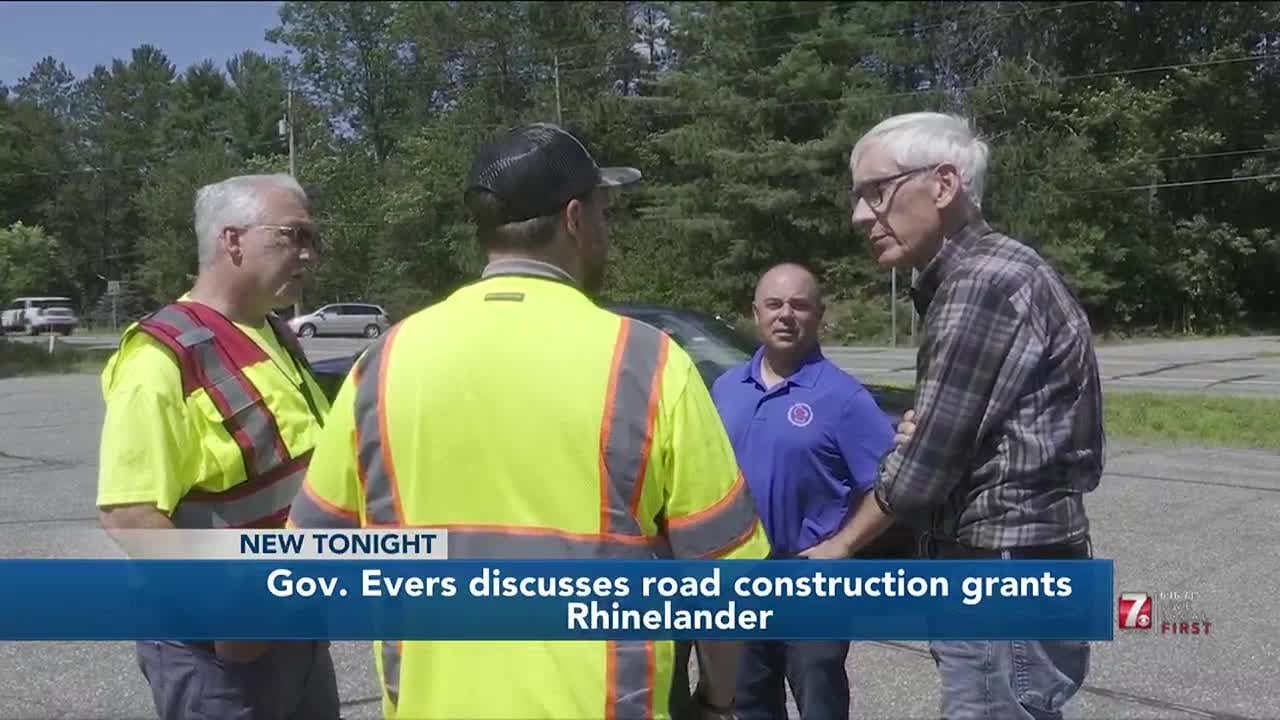 #Wisconsin #Governor #Evers road construction grants