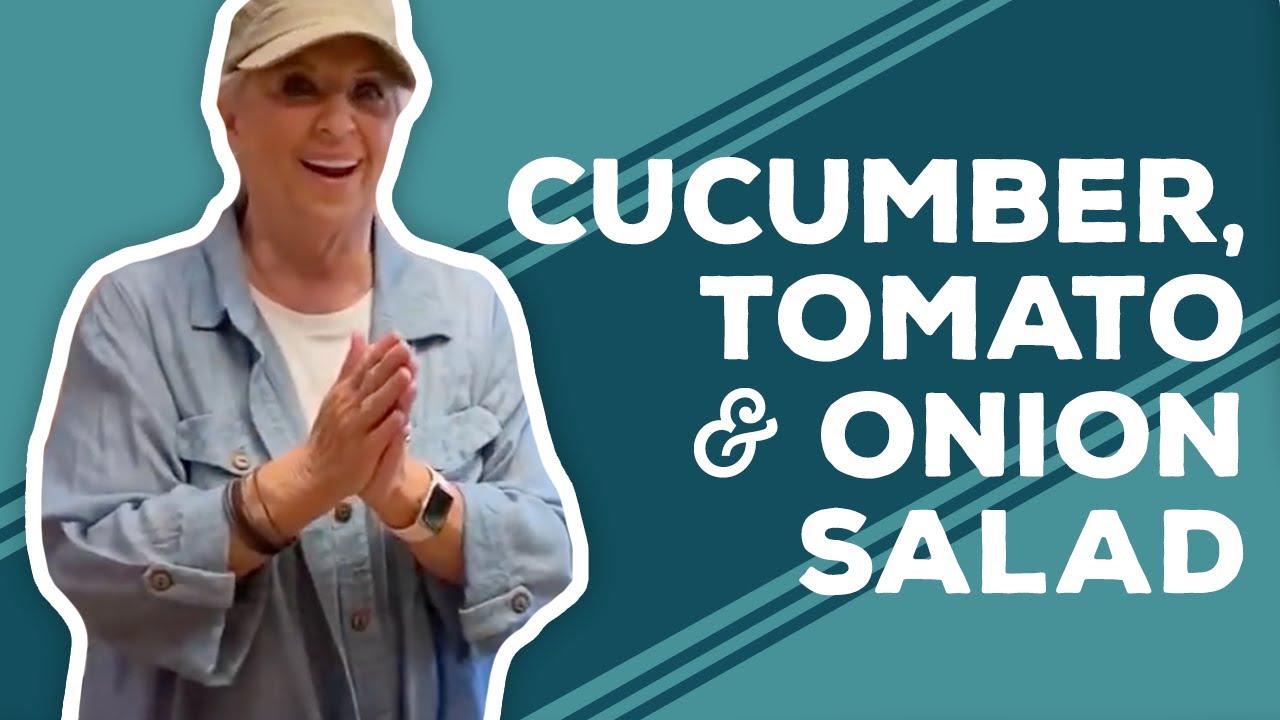 Quarantine Cooking - Aunt Peggy's Cucumber, Tomato, and Onion Salad