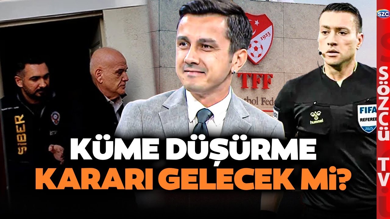 'Operasyonun Sadece %5'ini G&ouml;rd&uuml;k!' TFF'den K&uuml;me D&uuml;ş&uuml;rme Kararı Gelecek mi? Ayhan Şensoy Anlattı