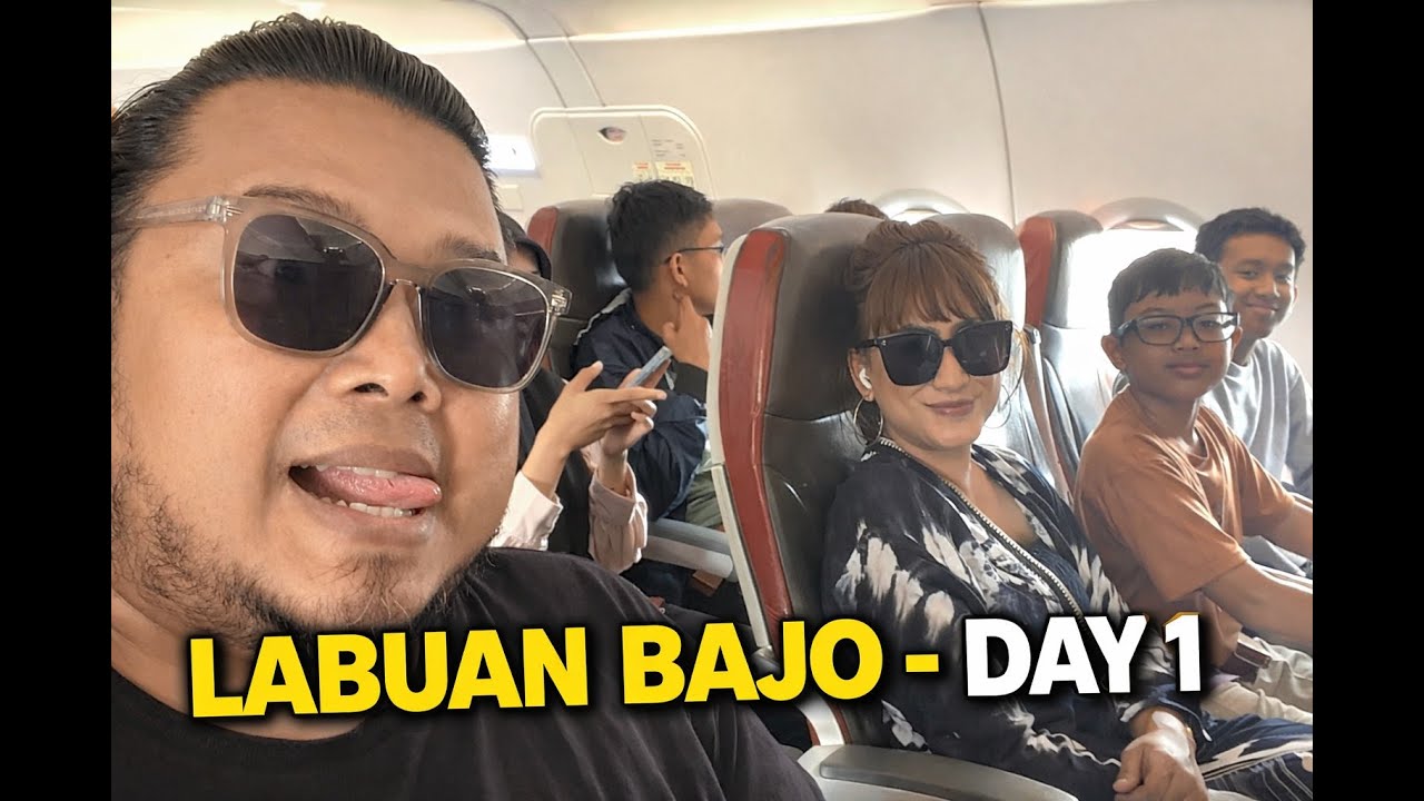Akhirnya ke Labuan Bajo! Trip Keluarga Hari Pertama | Andiyuana Channel