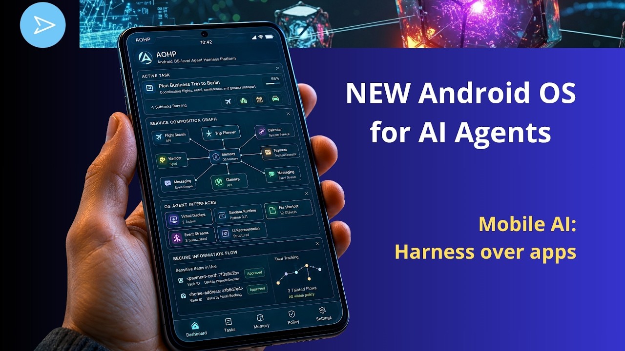 New Android OS Turns Apps into AI Tools (Harness layer)
