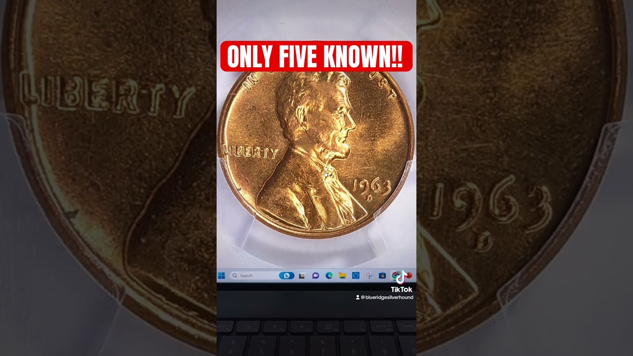 SKY HIGH DEMAND For 1963 Lincoln Cents Minted In Denver&hellip;THERE&rsquo;S JUST ONE CATCH! #shorts