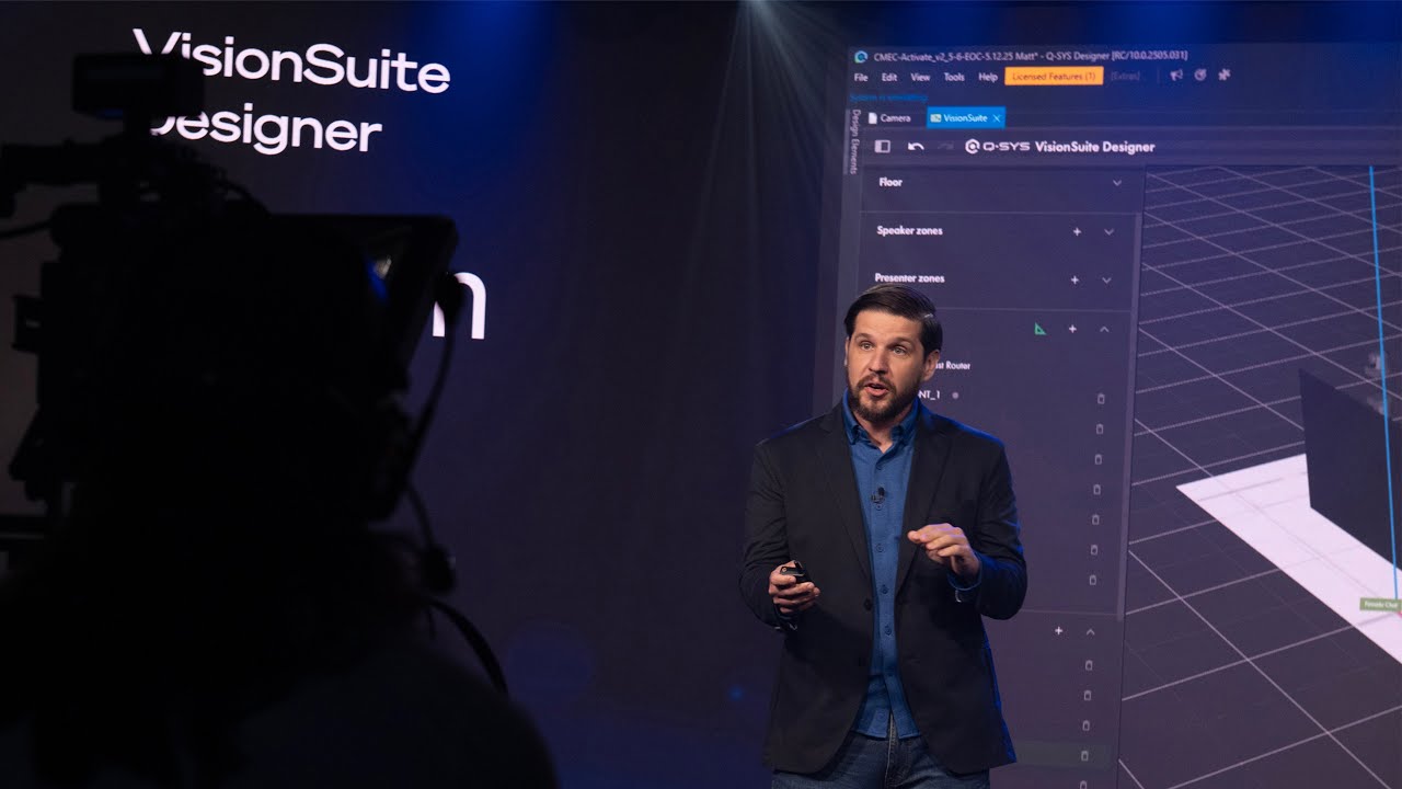 Q-SYS VisionSuite Designer (Activate May 2025)