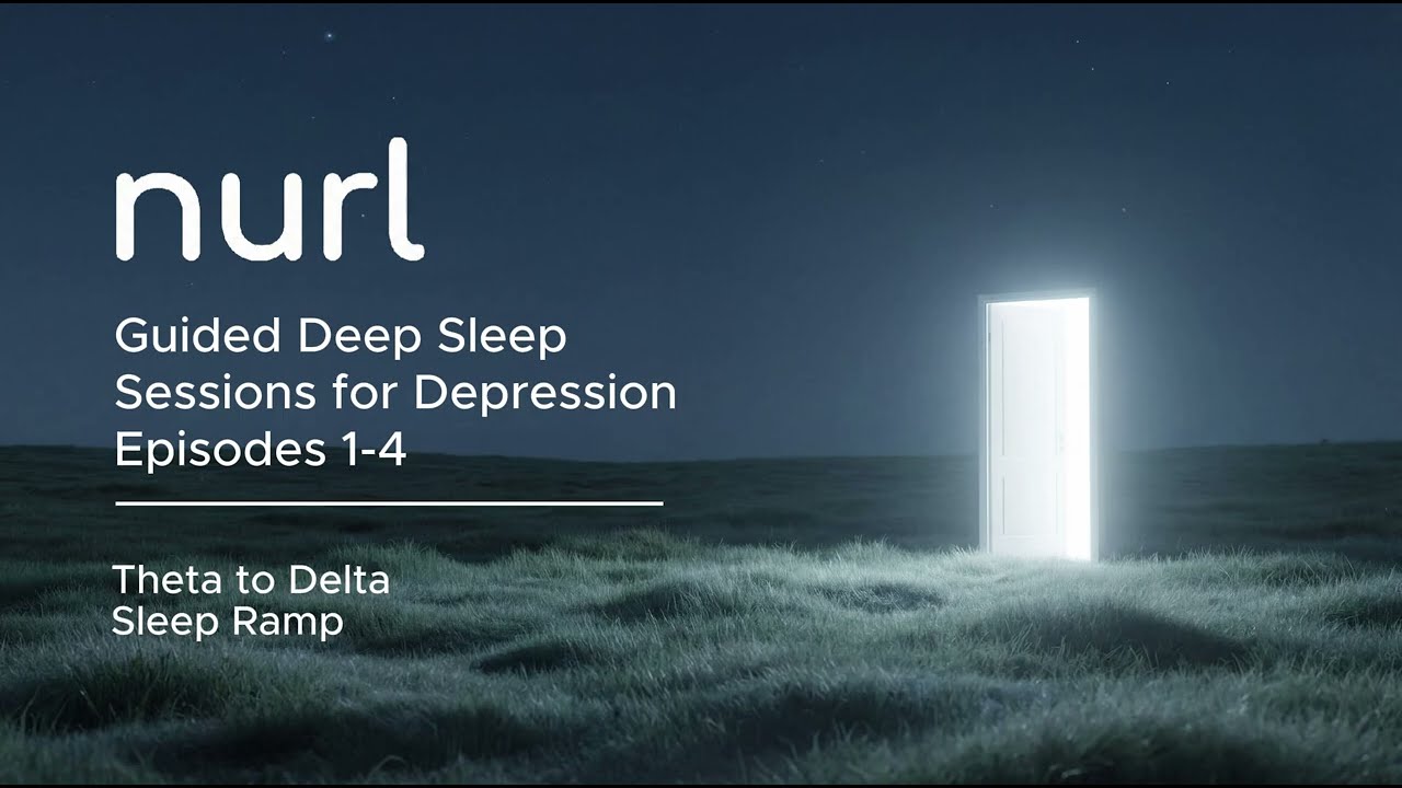 30 Minute Guided Deep Sleep Meditation with 2 hrs of Meditative Music | Delta Theta Ramp