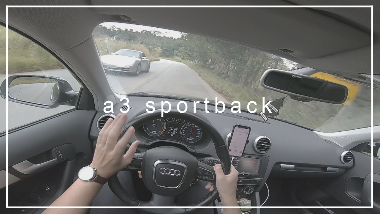 AUDI A3 2.0 TFSI 8P | Sound Exhaust (Downpipe / Catback)  | On the road