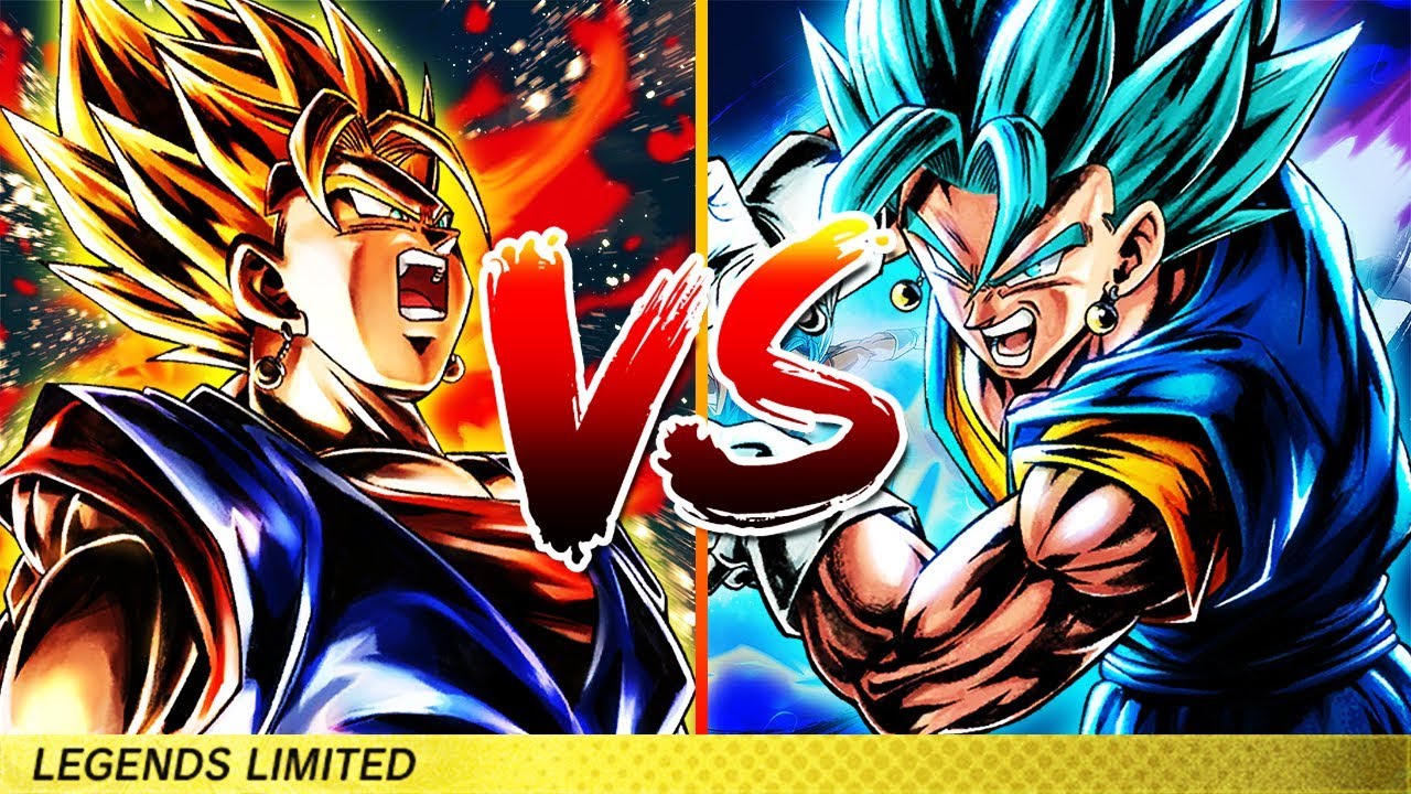 SUPER VEGITO VS VEGITO BLUE - LF Vegito Versus LF Vegito - Dragon Ball Legends
