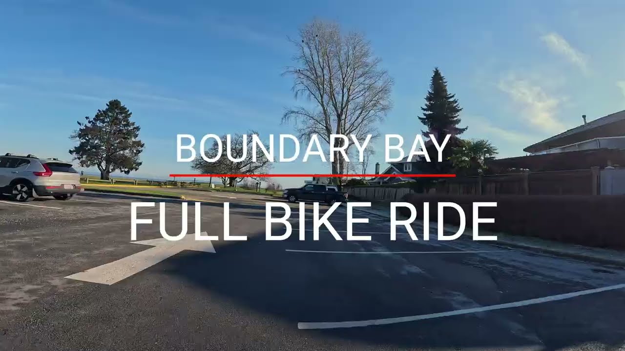 Boundary Bay Bike Ride (FULL BIKE RIDE WITH MUSIC)