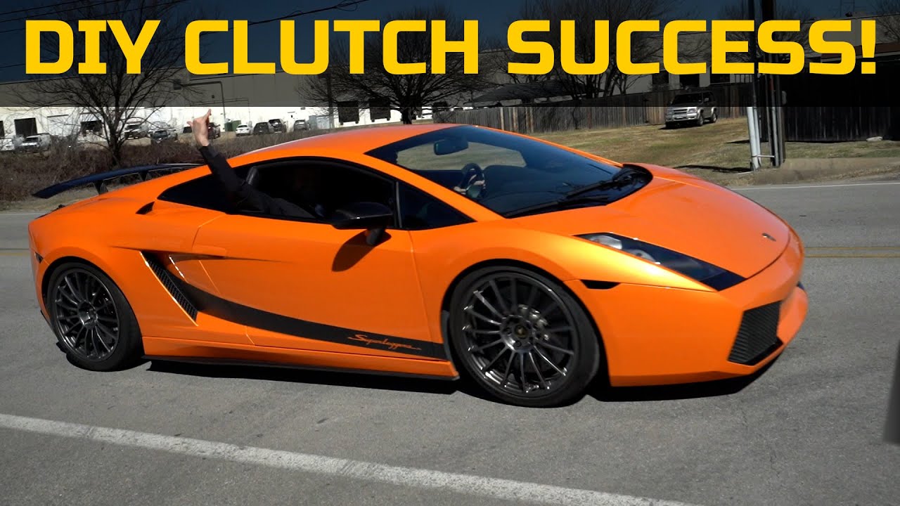 Калибровка сцепления на нашем Lamborghini Gallardo Superleggera