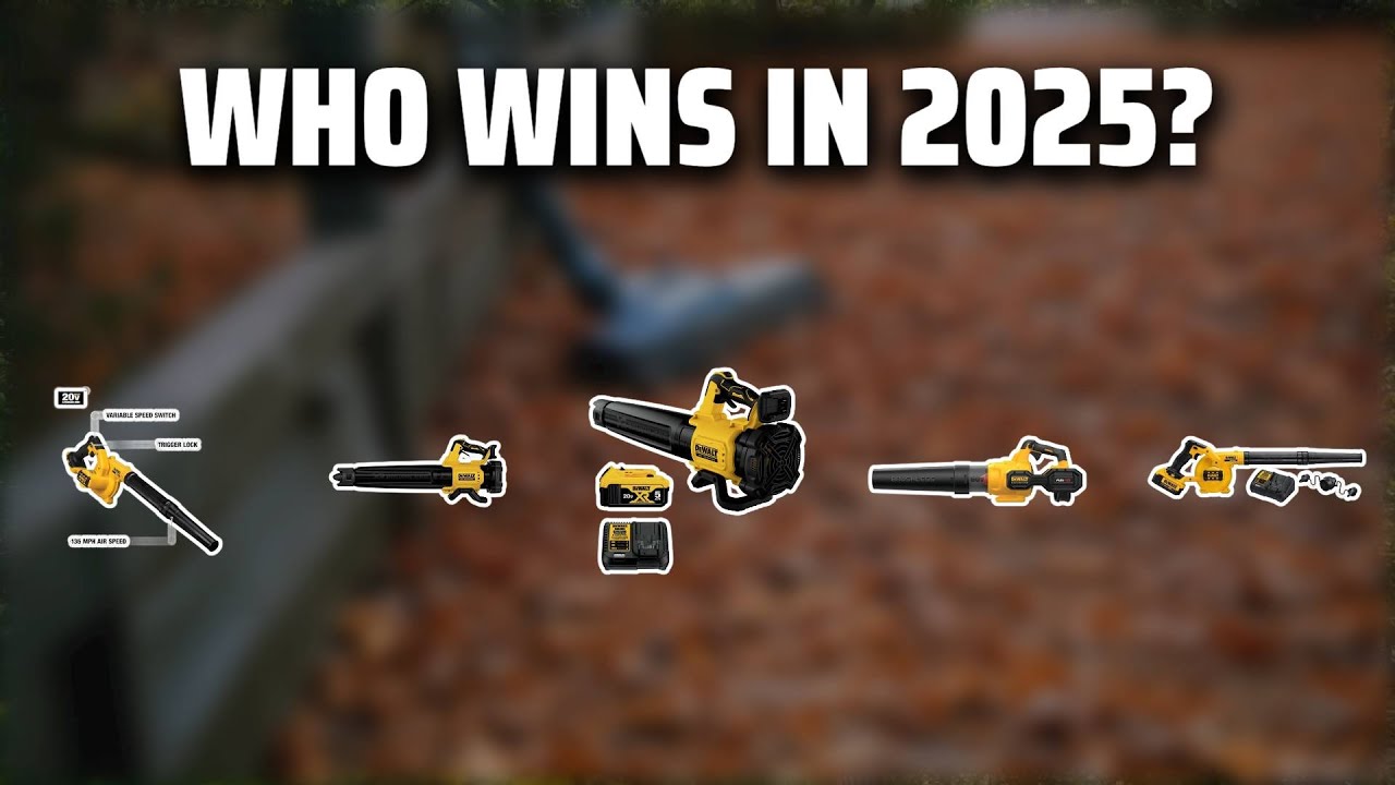 The Top 5 Best Dewalt 20V Leaf Blower in 2025 - Must Watch Before Buying!