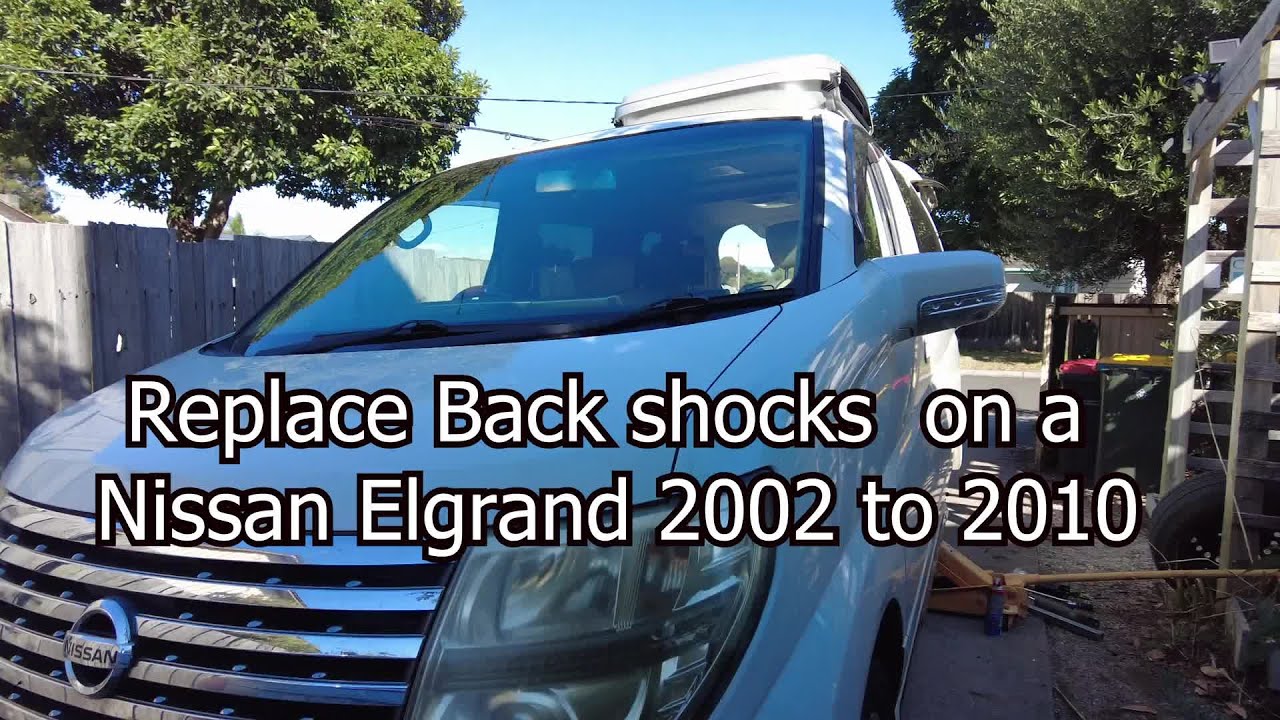 Nissan Elgrand Shock Replacement: Step-by-Step Guide: