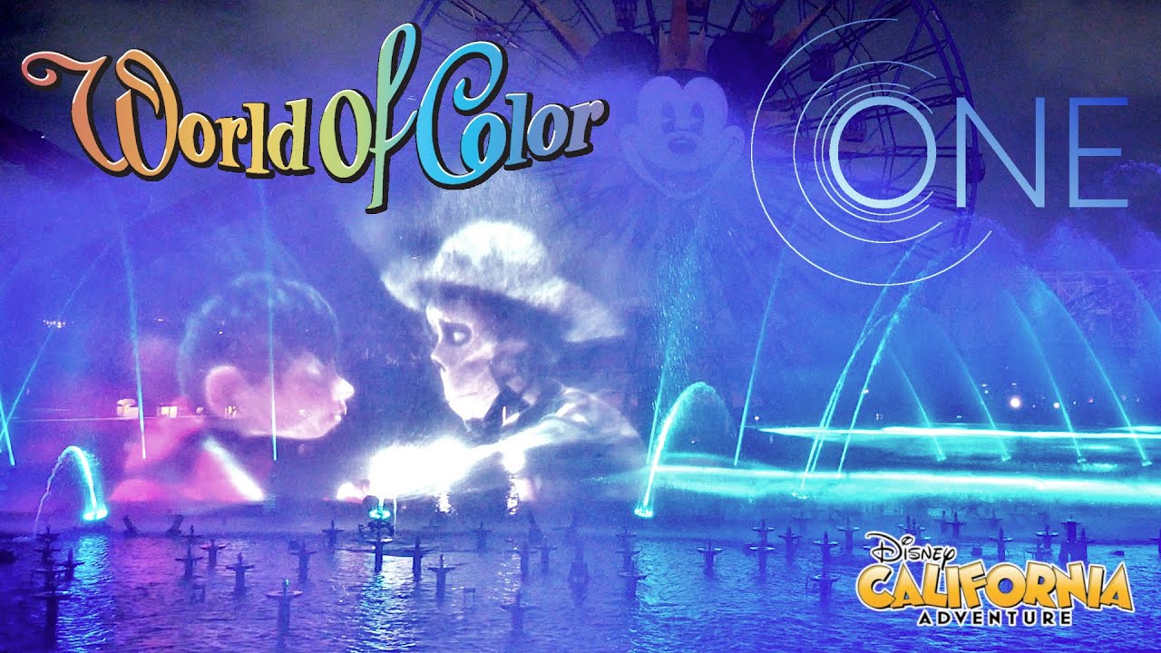 Disney World of Color ONE - Splash Zone POV - California Adventure