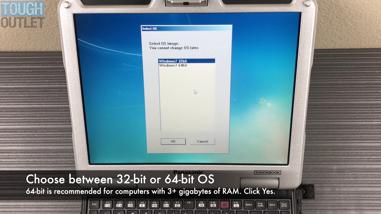 Panasonic Toughbook CF-31: How to use recovery partition