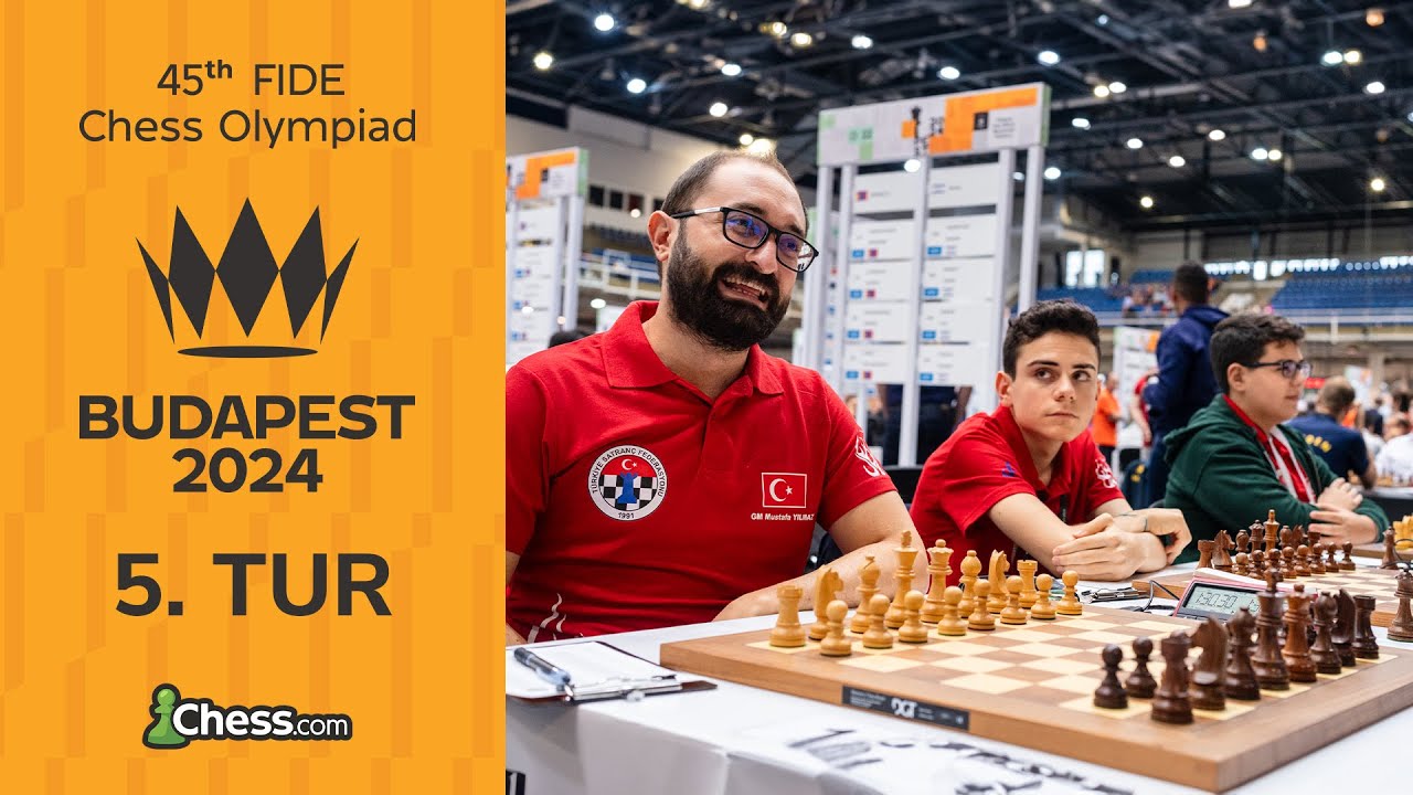 Mustafa Yılmaz vs Magnus Carlsen | Türkiye vs Norveç ve Polonya | 45. Satranç Olimpiyatı | 5. Tur